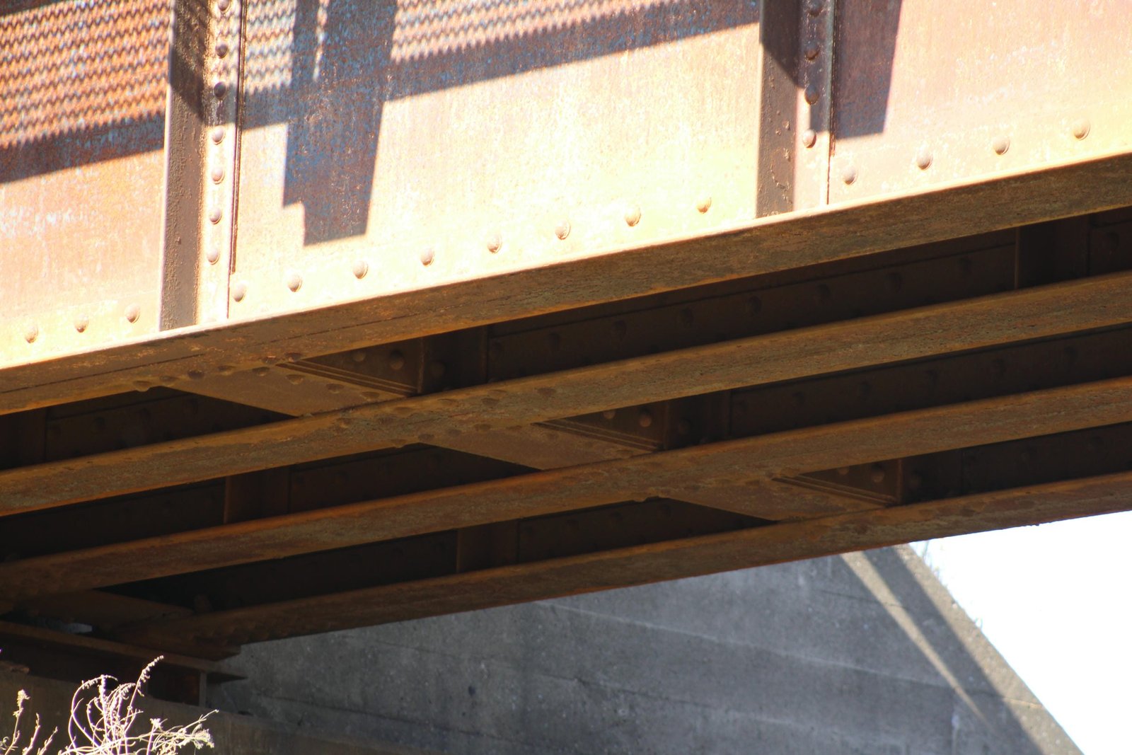 Girder details, west span